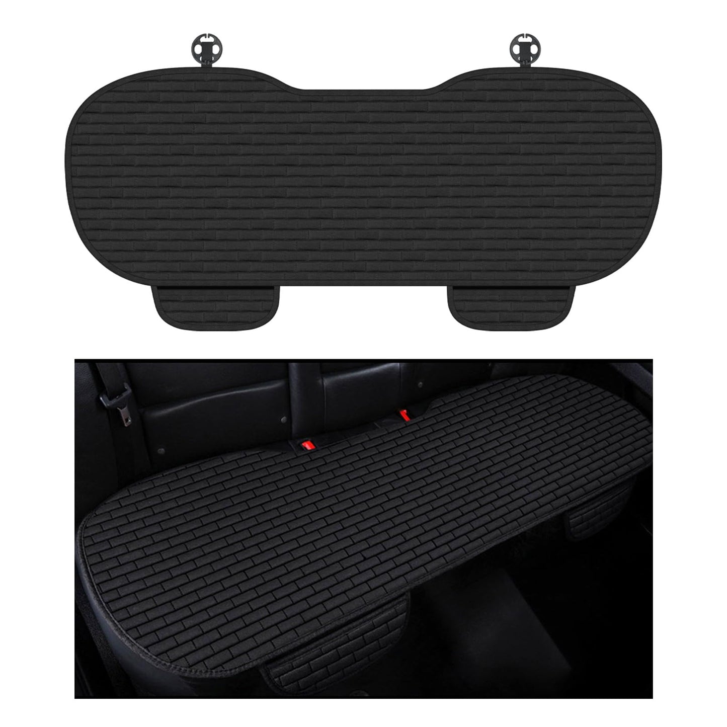 Car Back Seat Cover Non-Slip Breathable Rear Protector